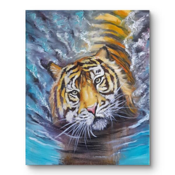 Swimming Tiger Only