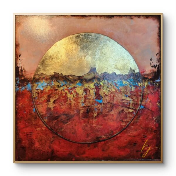 Fault Lines In A Shared Planet Gold Frame