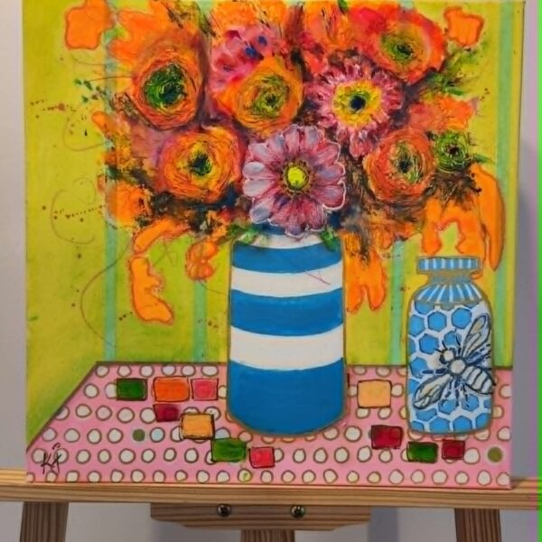 Neon Botanica 2 Easel